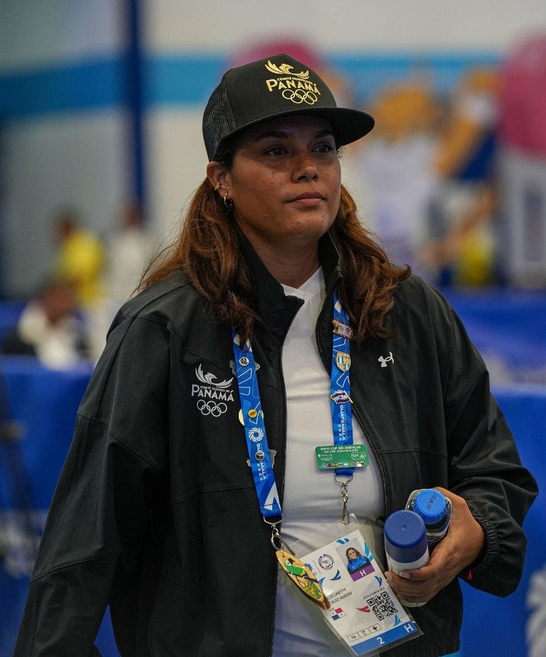 Yinellis Gonzalez en evento deportivo